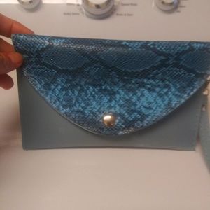 Beautiful Snake Skin Wristlet